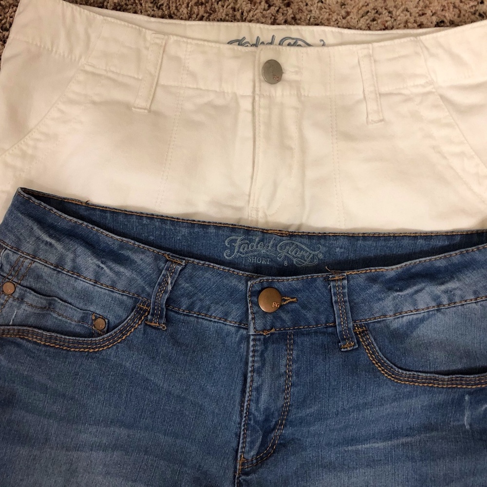 Faded Glory shorts--bundle
